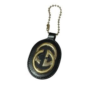 Gucci Black and Gold Key Holder